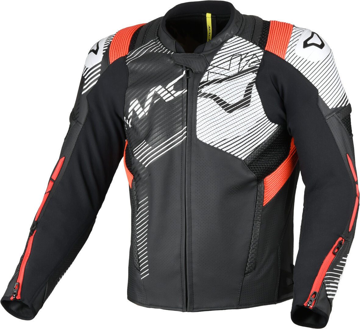 Motorradjacke Ignite perforierte Motorrad Lederjacke