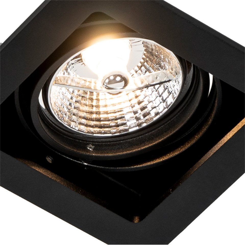 Qazqa LED Einbaustrahler 102843, ohne Leuchtmittel, Warmweiß