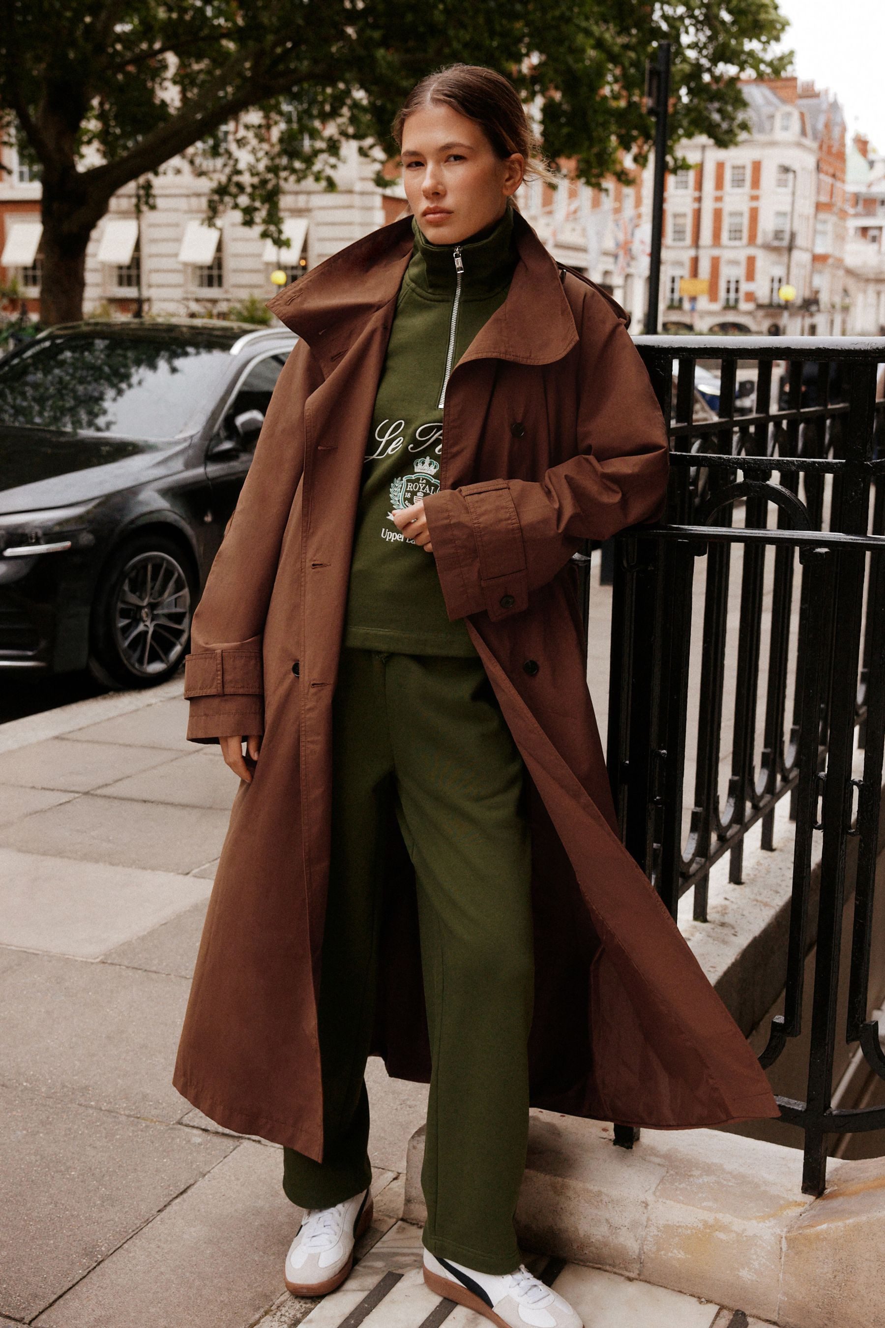 Next Trenchcoat Wasserabweisender Trenchcoat (1-tlg) – Bild 3 von 5
