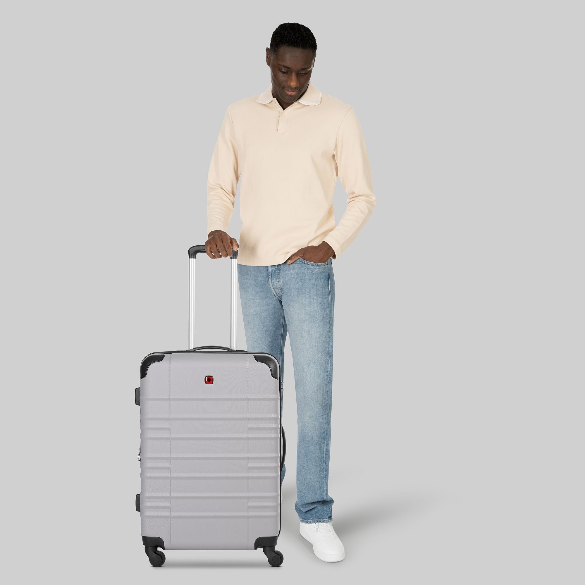 Wenger Hartschalen-Trolley Amplar Evo, 4 Rollen, ABS