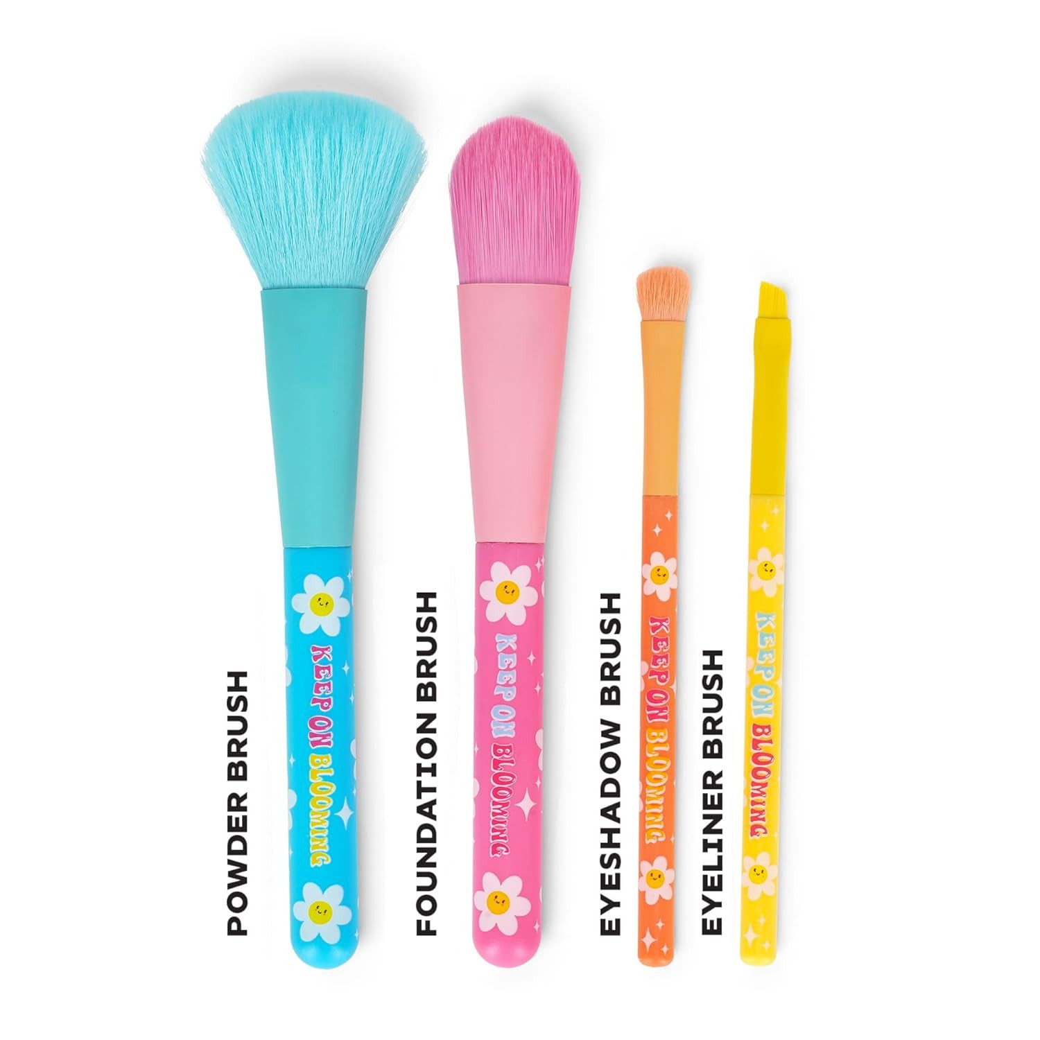 Legami Gelschreiber Legami Oh My Glow! Daisy Make-up-Pinsel 4er-Set, vegan