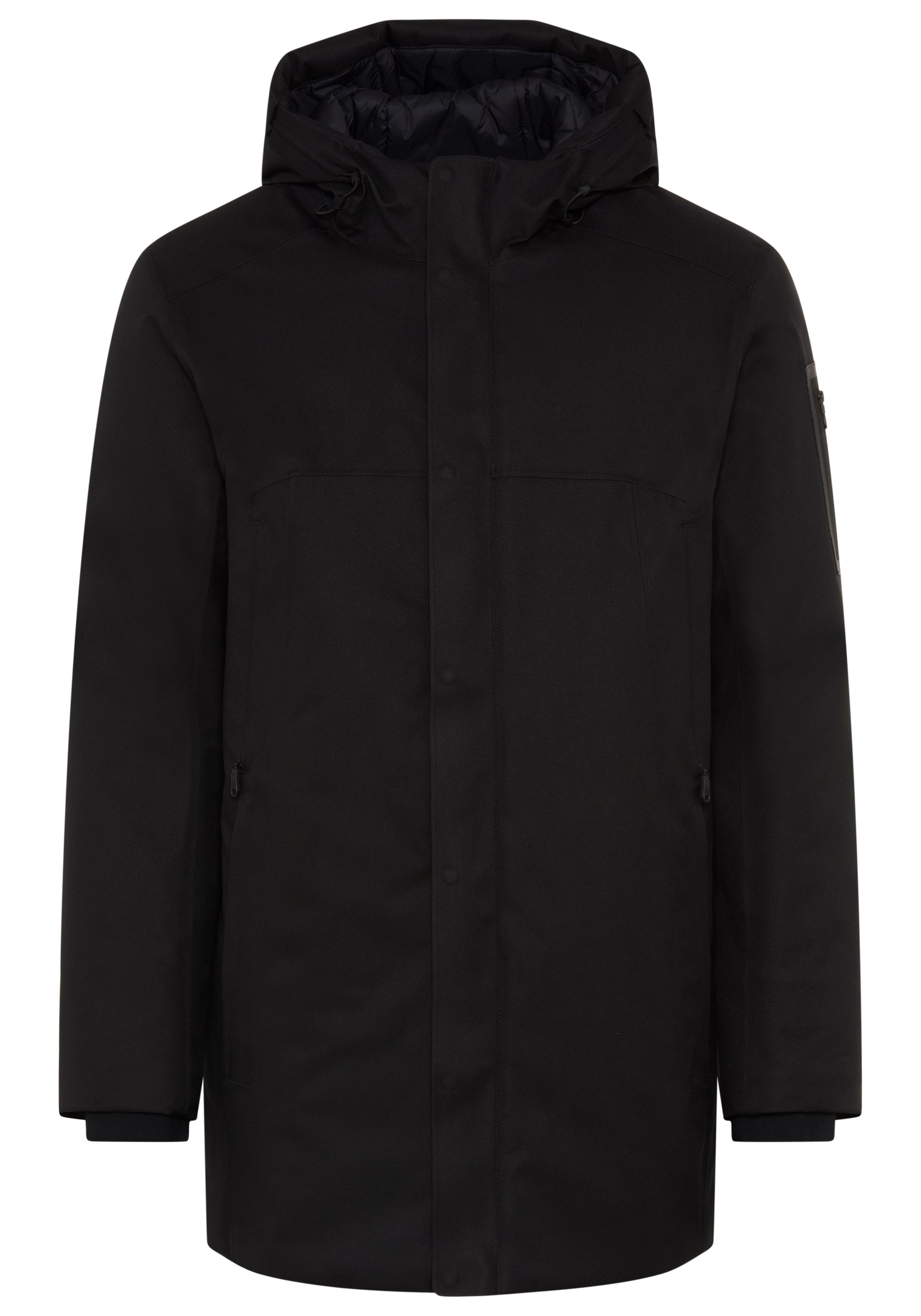 BOSS GREEN Parka verstellbare Kapuze und Taille, 3.000 mm Wassersäule & wasserabweisend