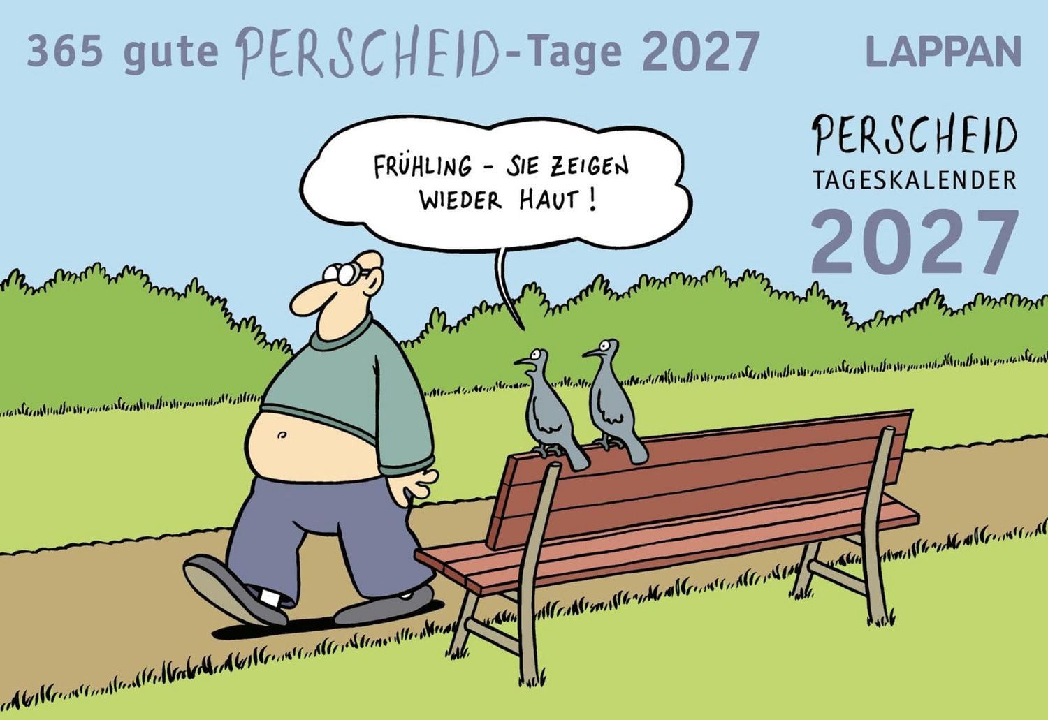 Wandkalender 365 gute Perscheid-Tage 2027: Tageskalender