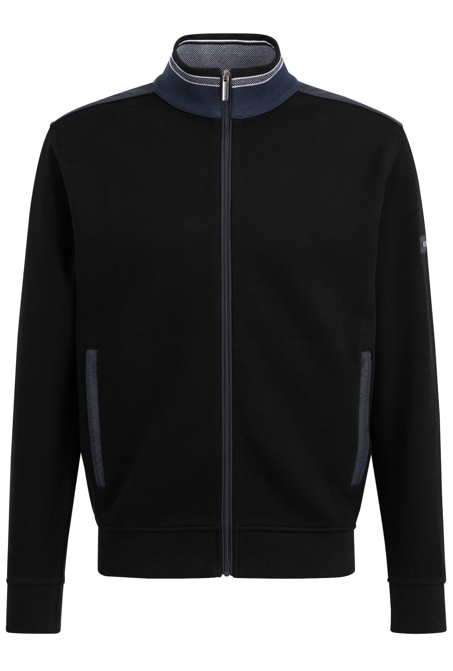 bugatti Sweatjacke mit Stehkragen günstig online kaufen