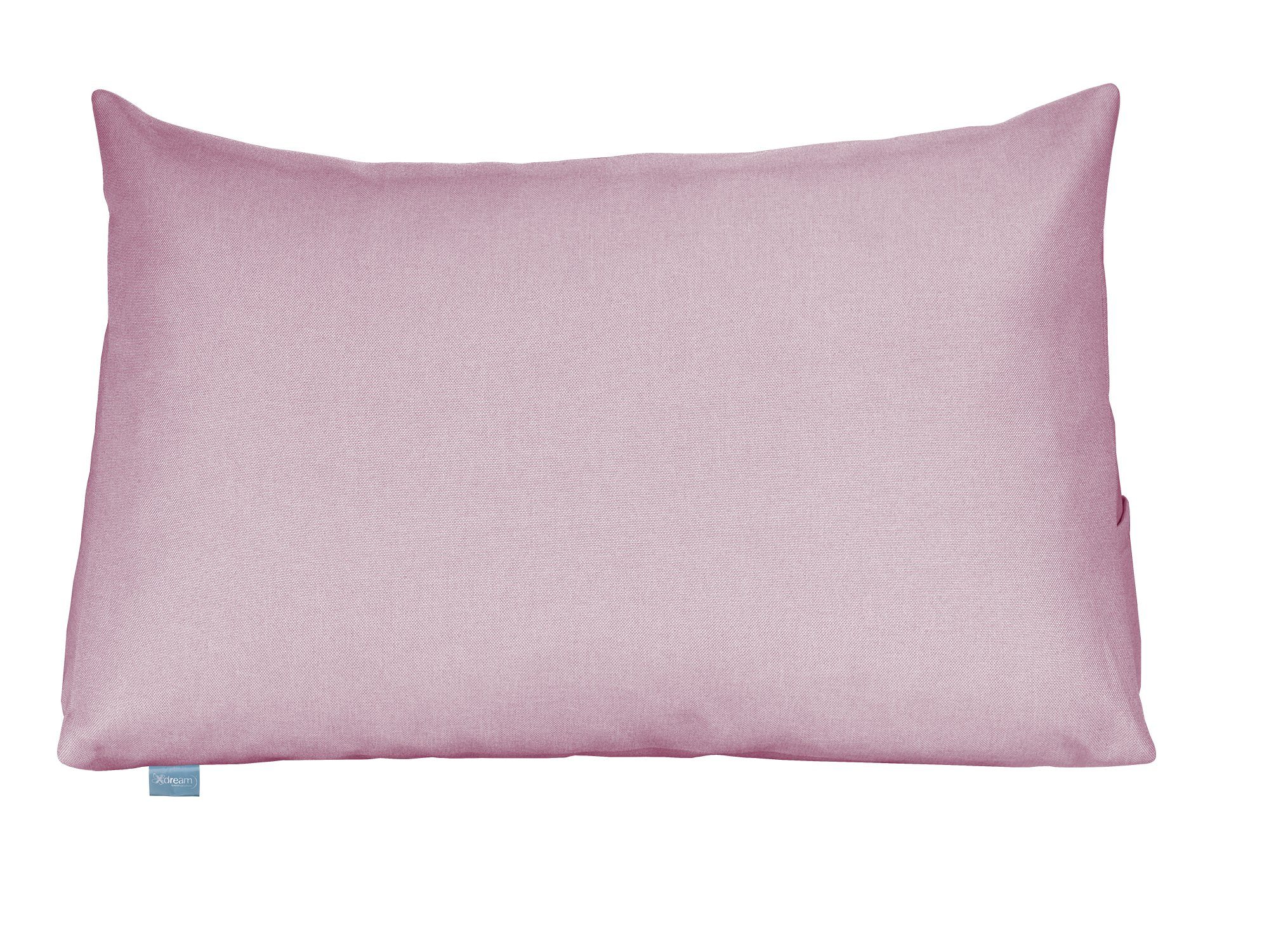 XDREAM Rückenkissen ergonomisches Keilkissen für Bett und Sofa, 1-tlg., als Kopfkissen oder Venenkissen verwendbar, mit praktischem Seitenfach