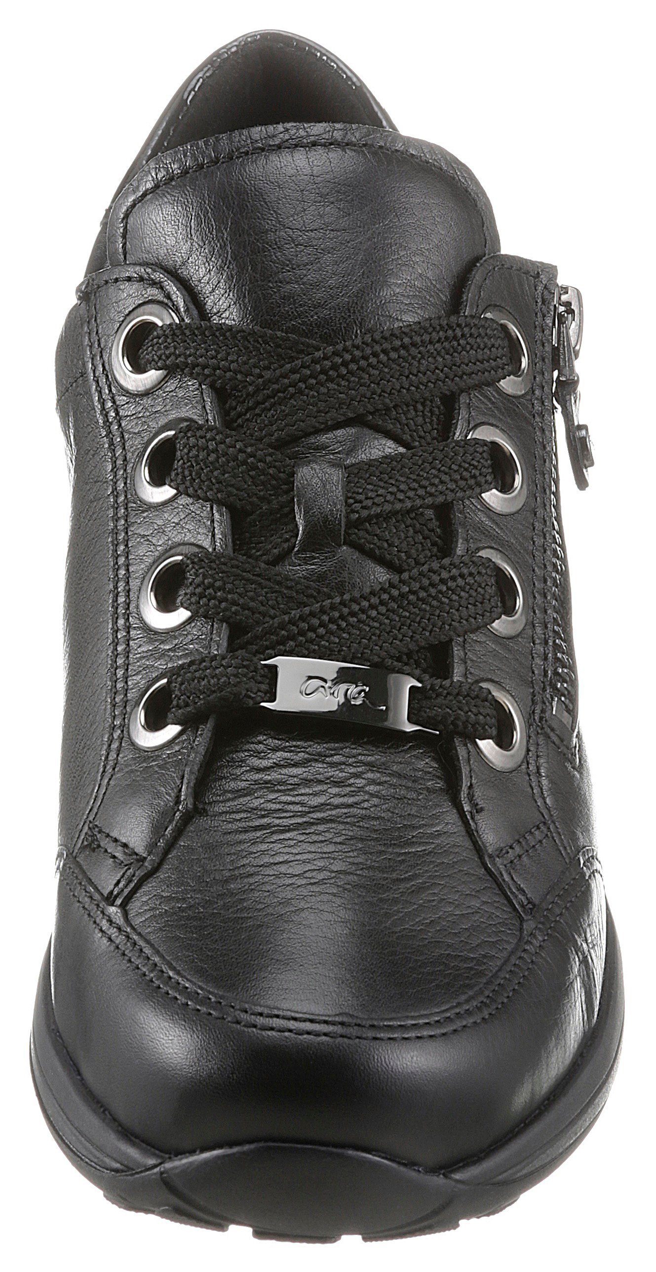 Ara OSAKA Sneaker Schaftrandpolsterung, G-Weite, Freizeitschuh, Halbschuh, Schnürschuh