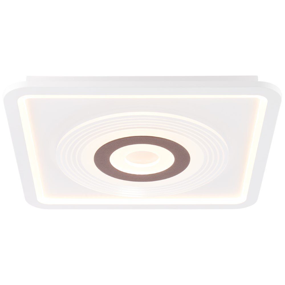 LED-Leuchtmittel Weiß Jarev 55W 6600lm Brilliant 51cm quadratisch LED Deckenleuchte