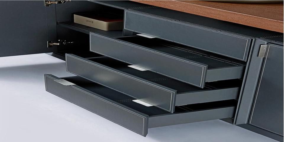 Xlmoebel Kombikommode Elegantes Sideboard mit viel Stauraum für das Büro (Kommode, Kommode), Hergestellt in Europa