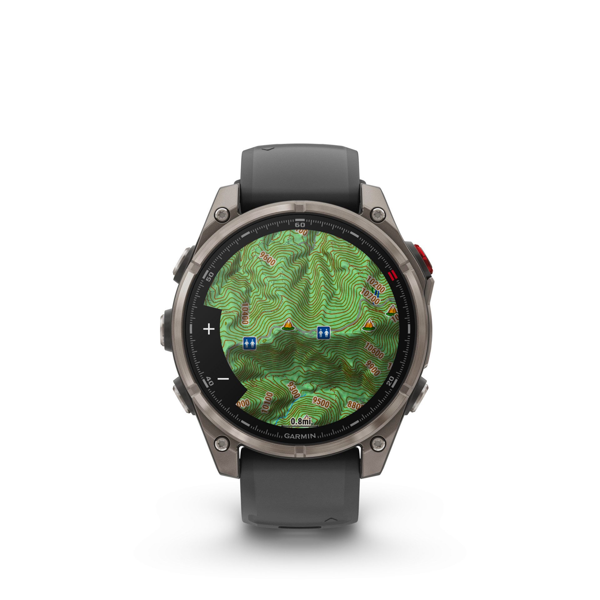 Garmin FENIX 8 Pro - smarte Premium Multisport GPS-Uhr Smartwatch (3,556 cm/1,4 Zoll, Garmin)