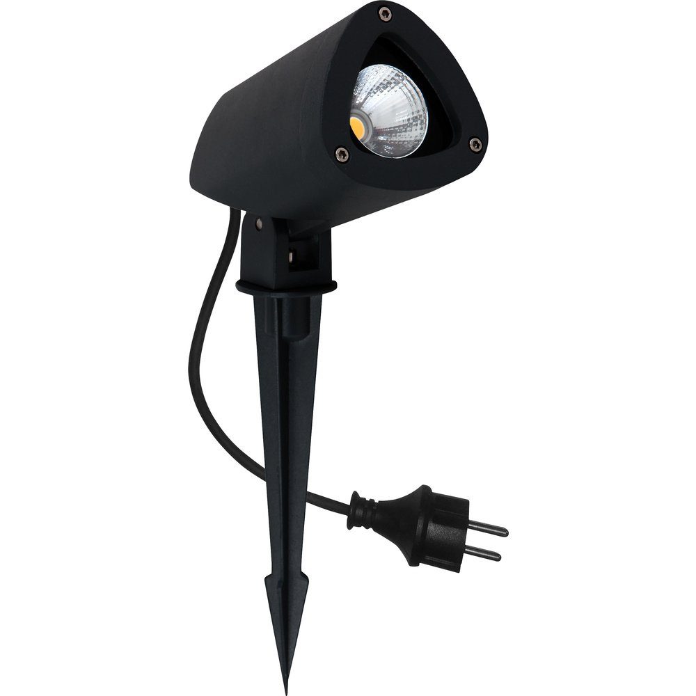 Megatron Gartenleuchte Megatron MT70800 Gartia S LED-Gartenstrahler LED LED fest eingebaut