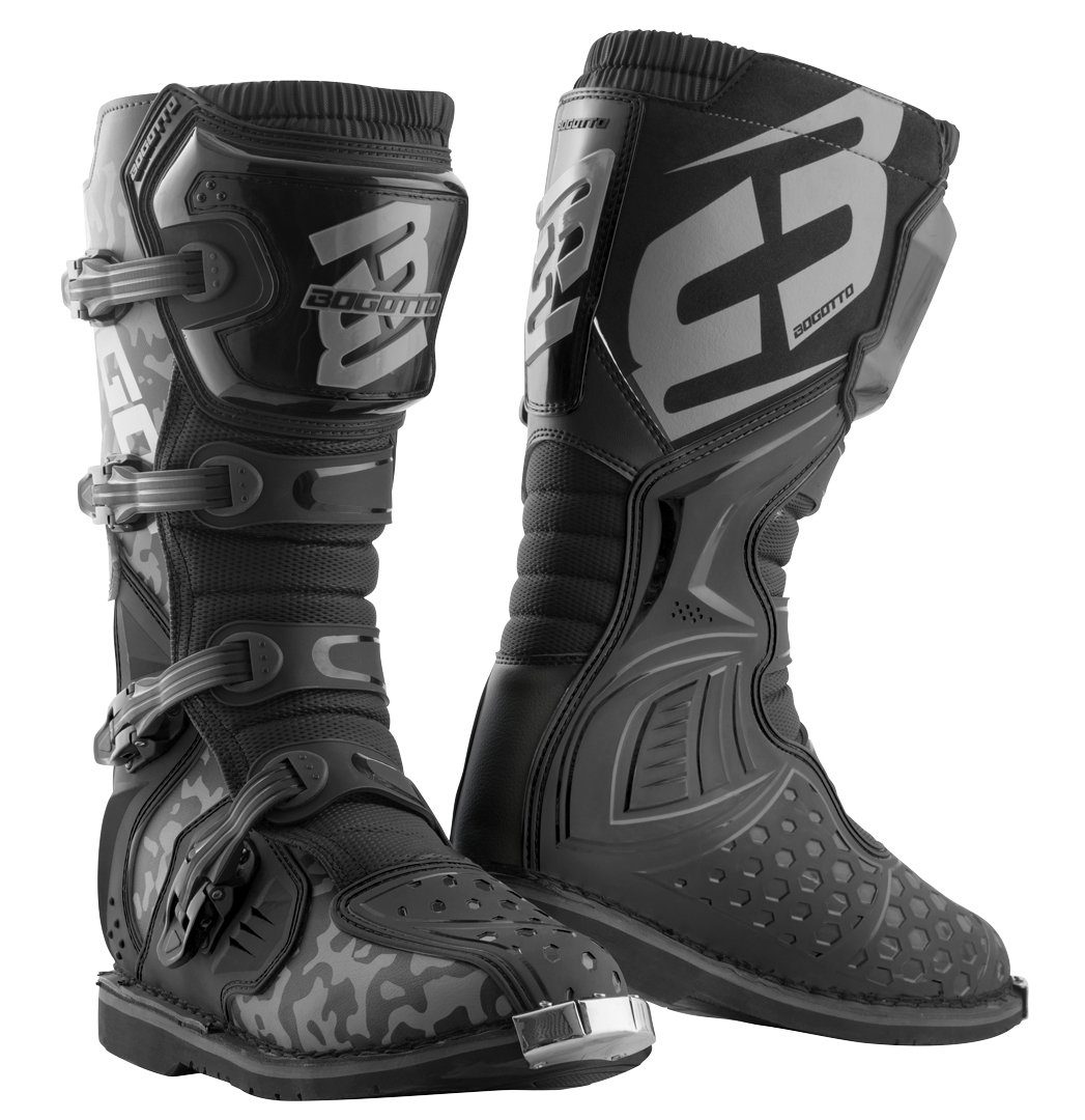 Bogotto MX-3 Camo Motocross Stiefel Motorradstiefel