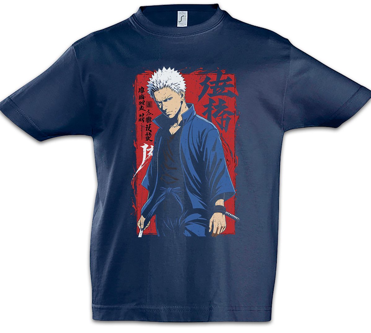 Print-Shirt Jujutsu Anime Kinder T-Shirt Yuji Itadori Gojo Kaisen Satoru Megumi