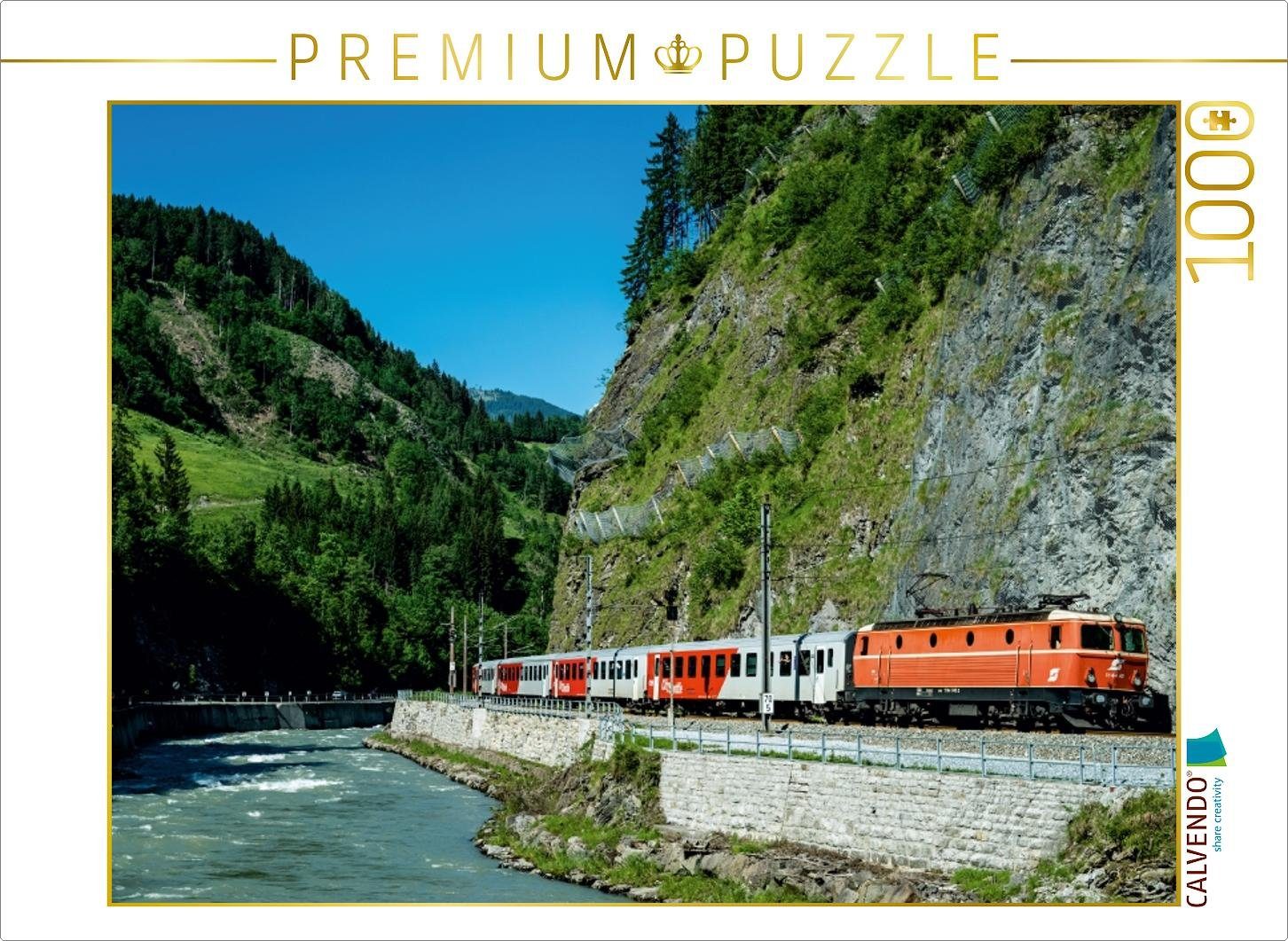 Puzzle CALVENDO Puzzle Im Salzachtal 1000 Teile Lege-Größe 64 x 48 cm Foto-Puzzle Bild von Martin Radner