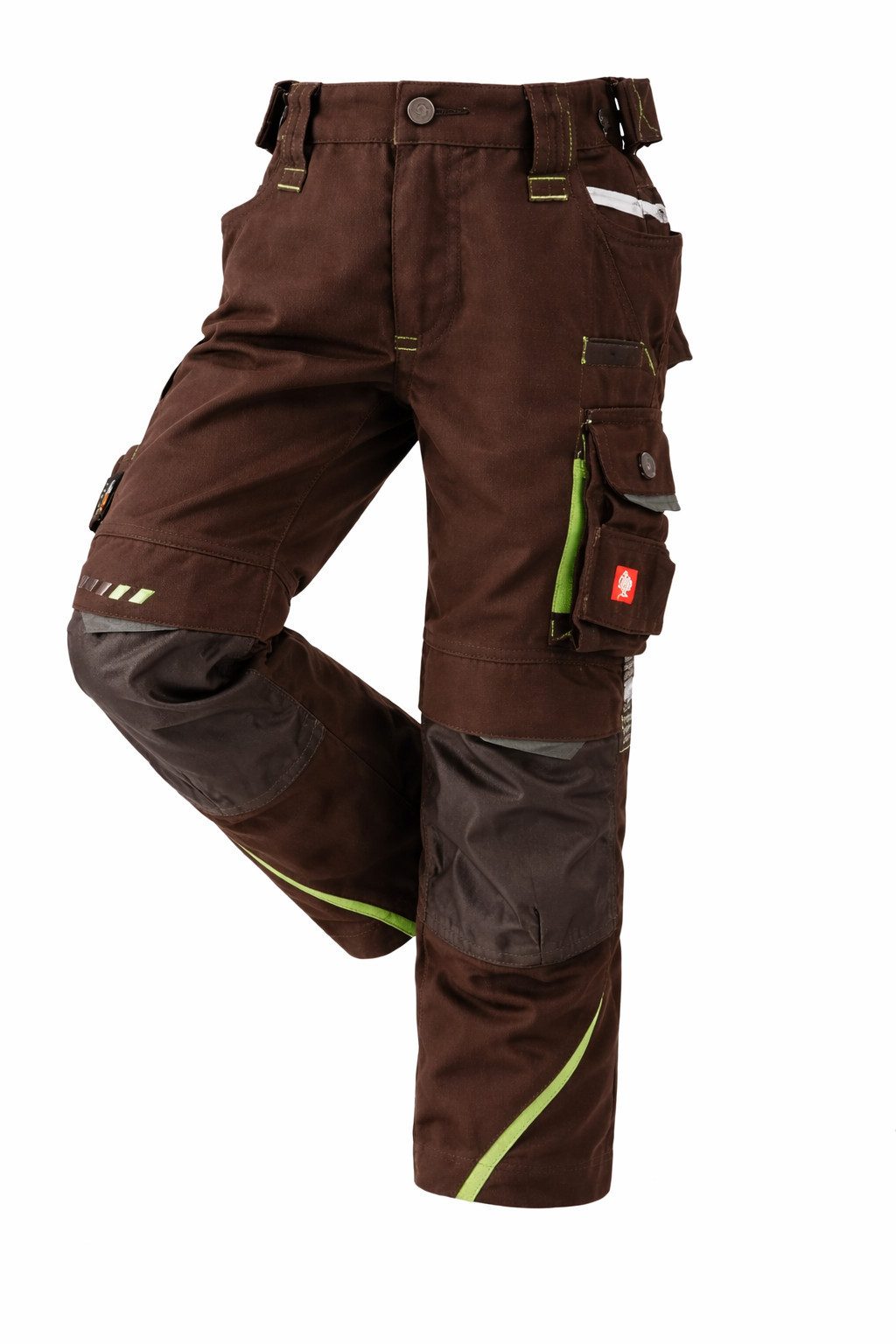 Engelbert Strauss Arbeitsbundhose Bundhose e.s. motion 2020 Kinder Farbe Kastanie/Seegrün