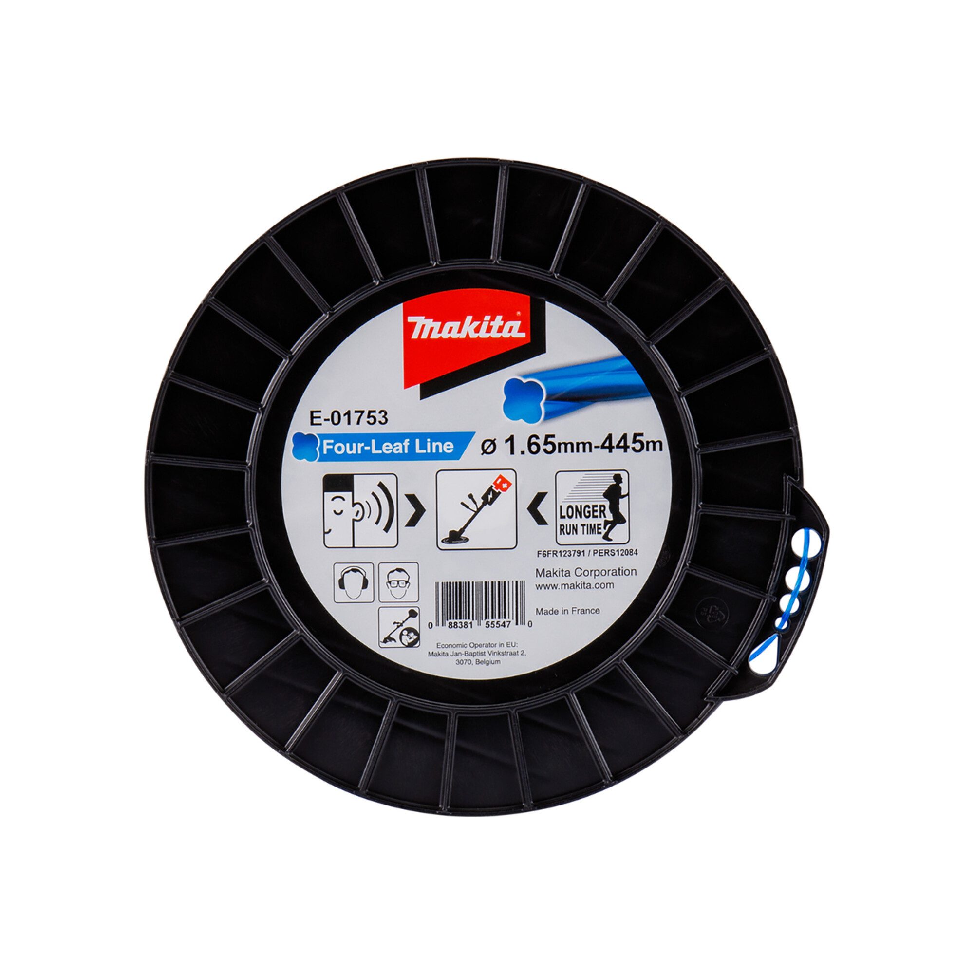 Makita Akku-Motorsense Makita Mähfaden Four Leaf 1,65 mm x 445 m E-01753