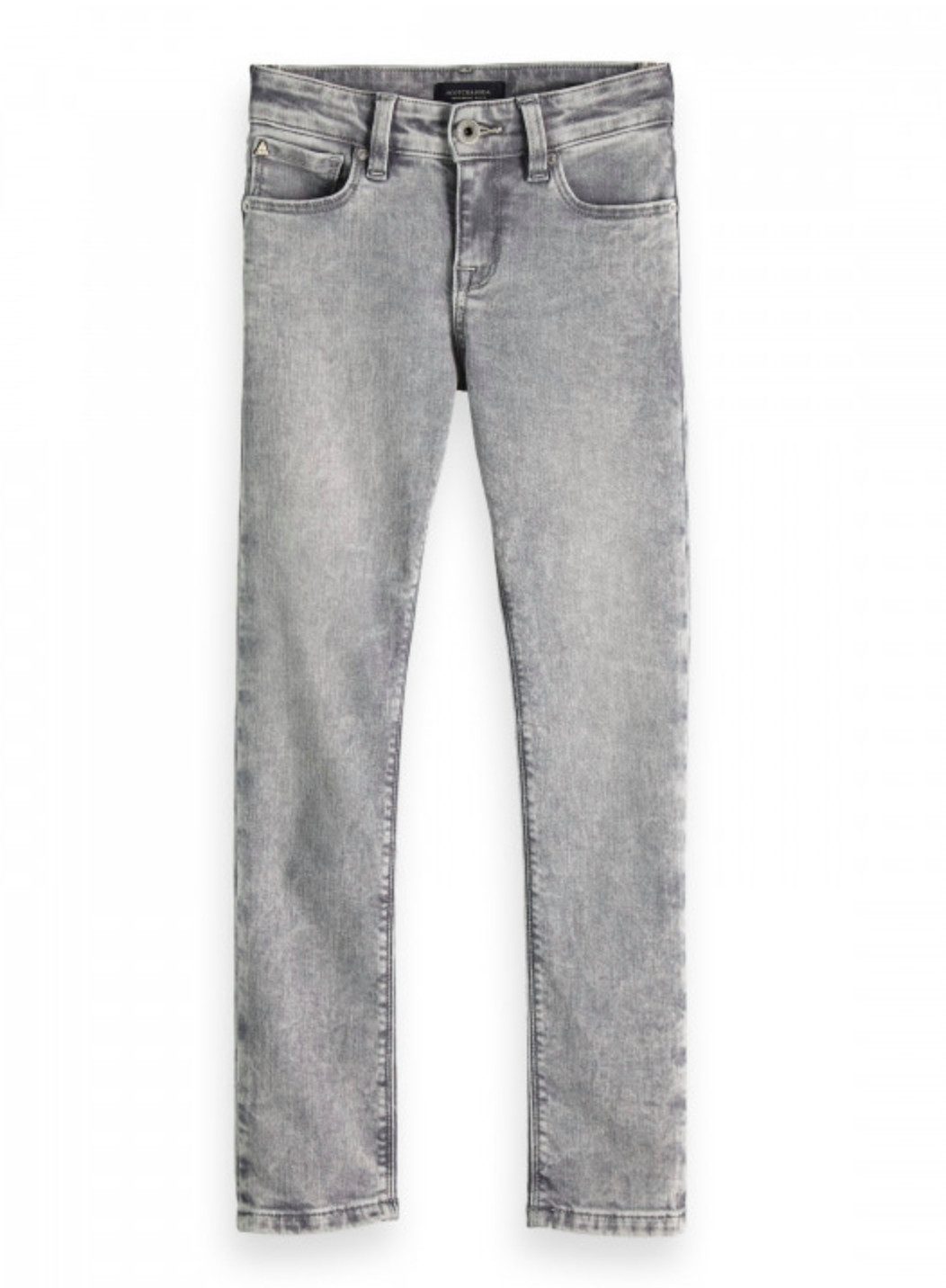 Scotch & Soda 5-Pocket-Jeans Jungen Jeans grau Stretch verstellbarer Bund