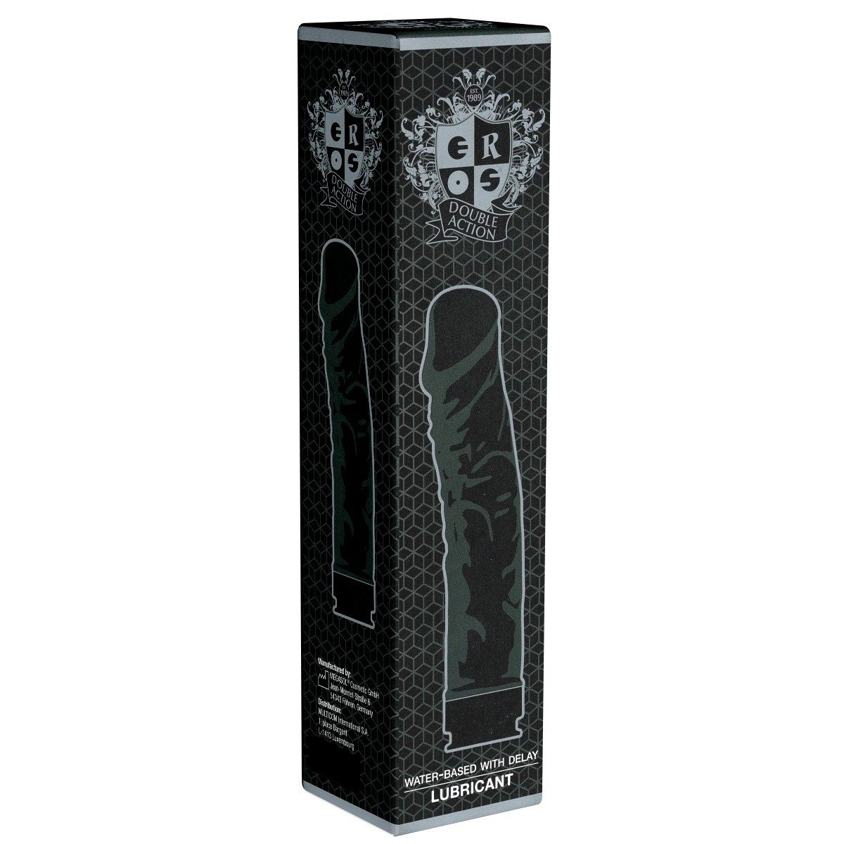Eros Gleitgel Double Action, Packung mit, 1-tlg., verzögerndes Gleitmittel auf Wasserbasis