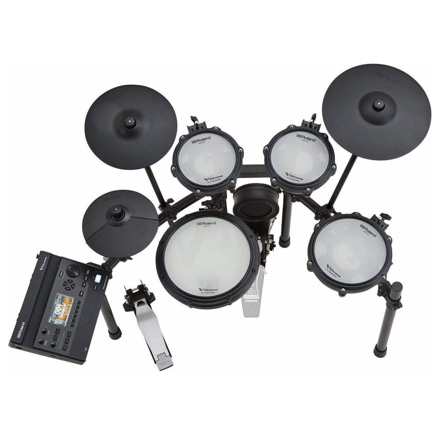 Roland Audio E-Drum Roland E-Drum TD313 elektronisches Schlagzeug mit Zubehör,E-Drum, elektronisch