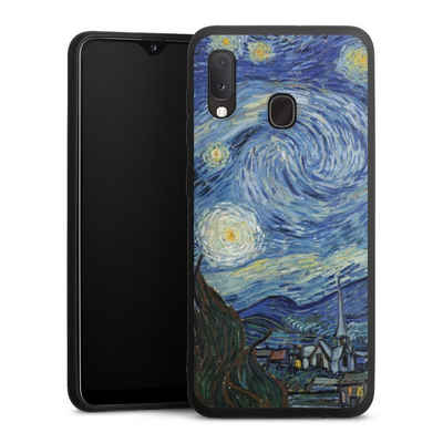 DeinDesign Handyhülle Kunst Vincent Van Gogh The Starry Night The Starry Night, Samsung Galaxy A20 Silikon Hülle Premium Case Handy Schutzhülle