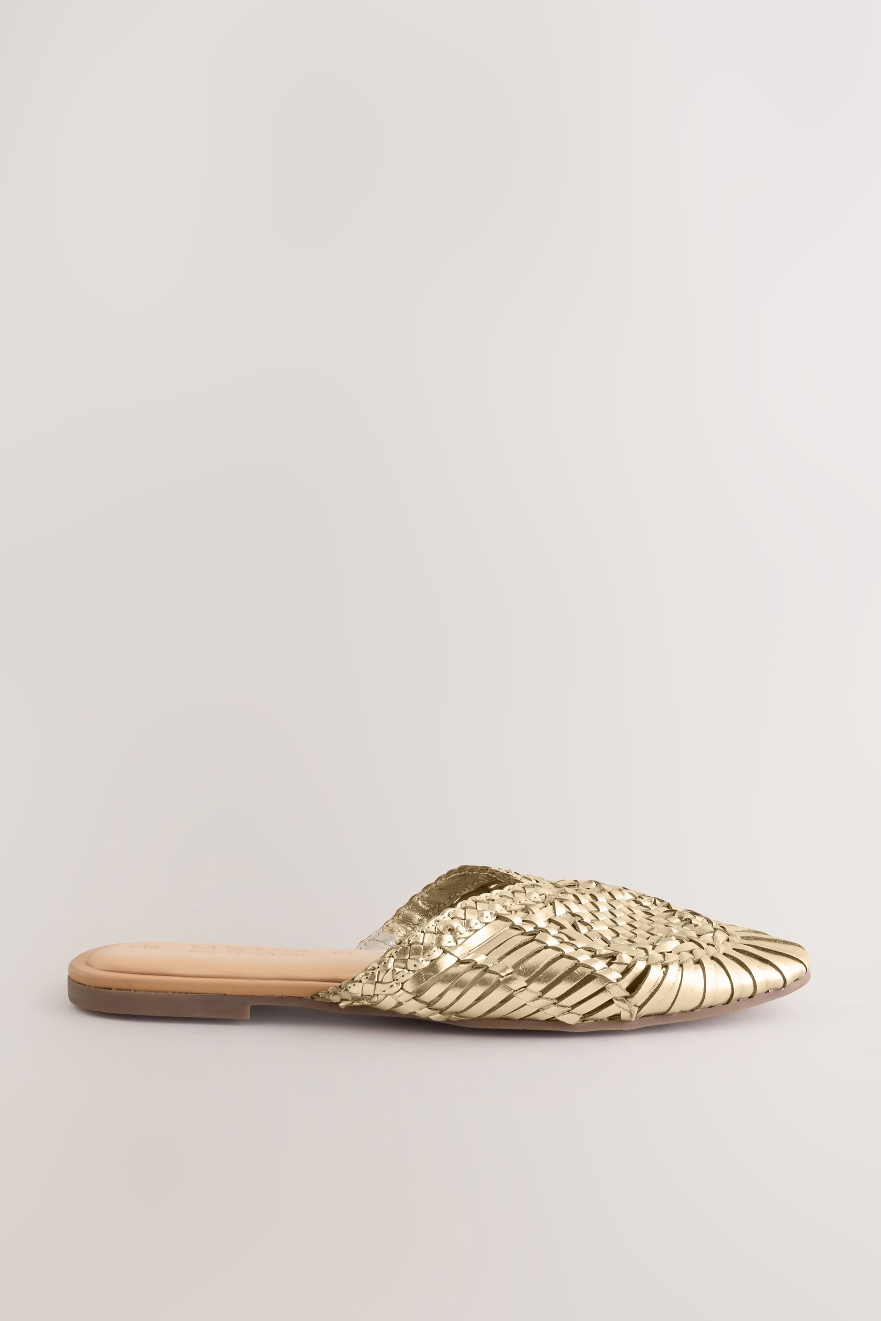 Next Forever Comfort® Lederpantoletten mit Flechtdesign Pantolette (1-tlg) günstig online kaufen