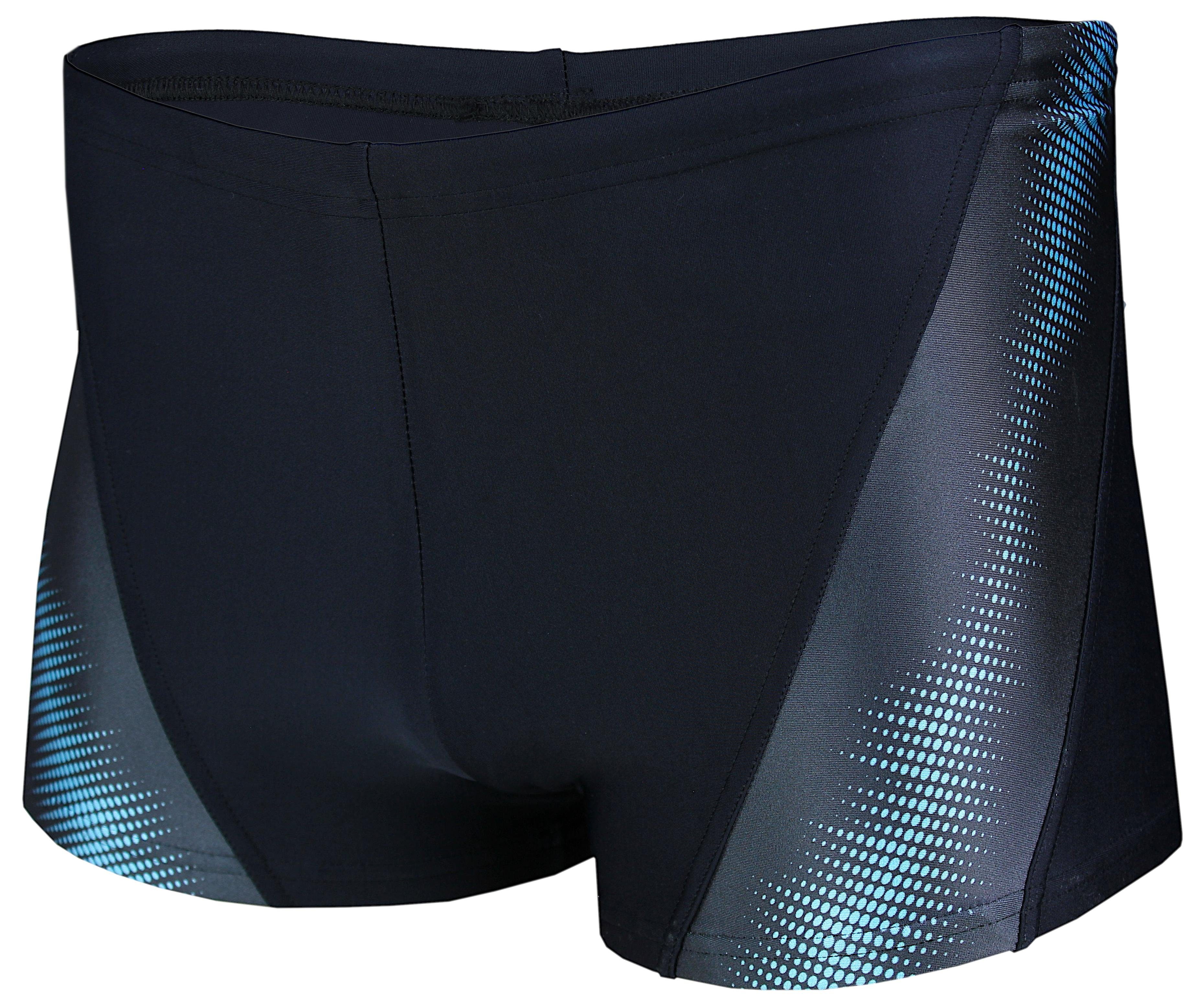 Herren Badehose – Slip In Blau, Aus Festem Stoff, Für Schwimmen, Surfen & Sport, Größen S-XL