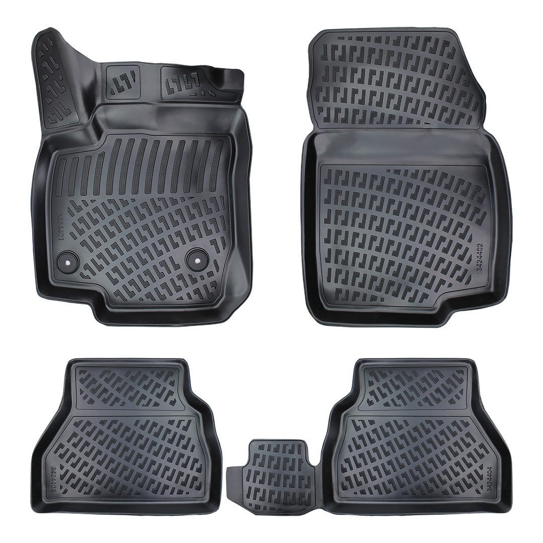 fussmattenprofi.com Auto-Fußmatte 3D Auto Gummimatten passend für Ford B-Max Baujahr ab 2011 (1 St), für Ford Ford B-Max