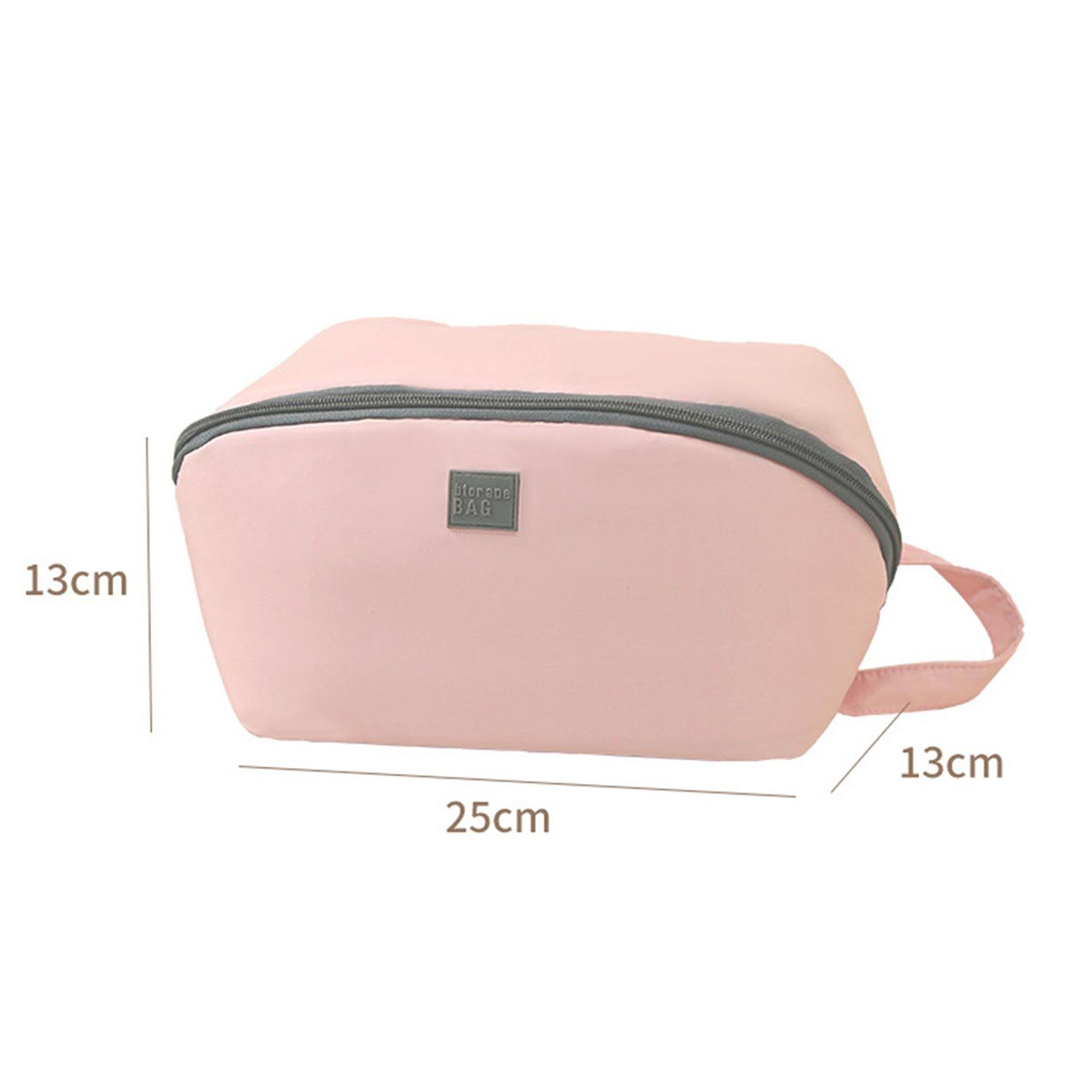 rosa (25*13*13cm), Unterwäsche Aufbewahrungstasche Reisetasche Multifunktionale für Organizer MAGICSHE