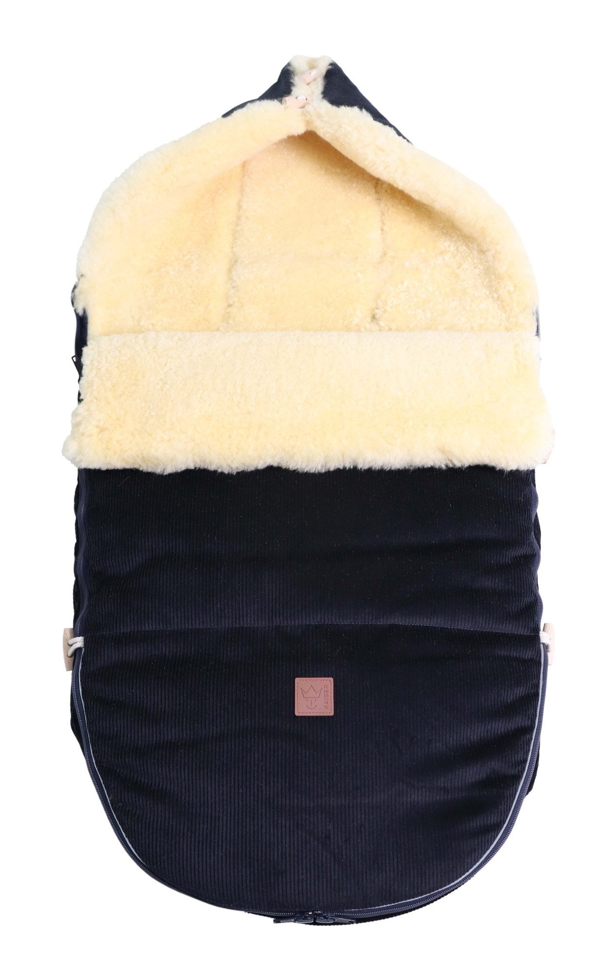 Kaiser Fußsack Filius Cord Lammfell Fußsack
