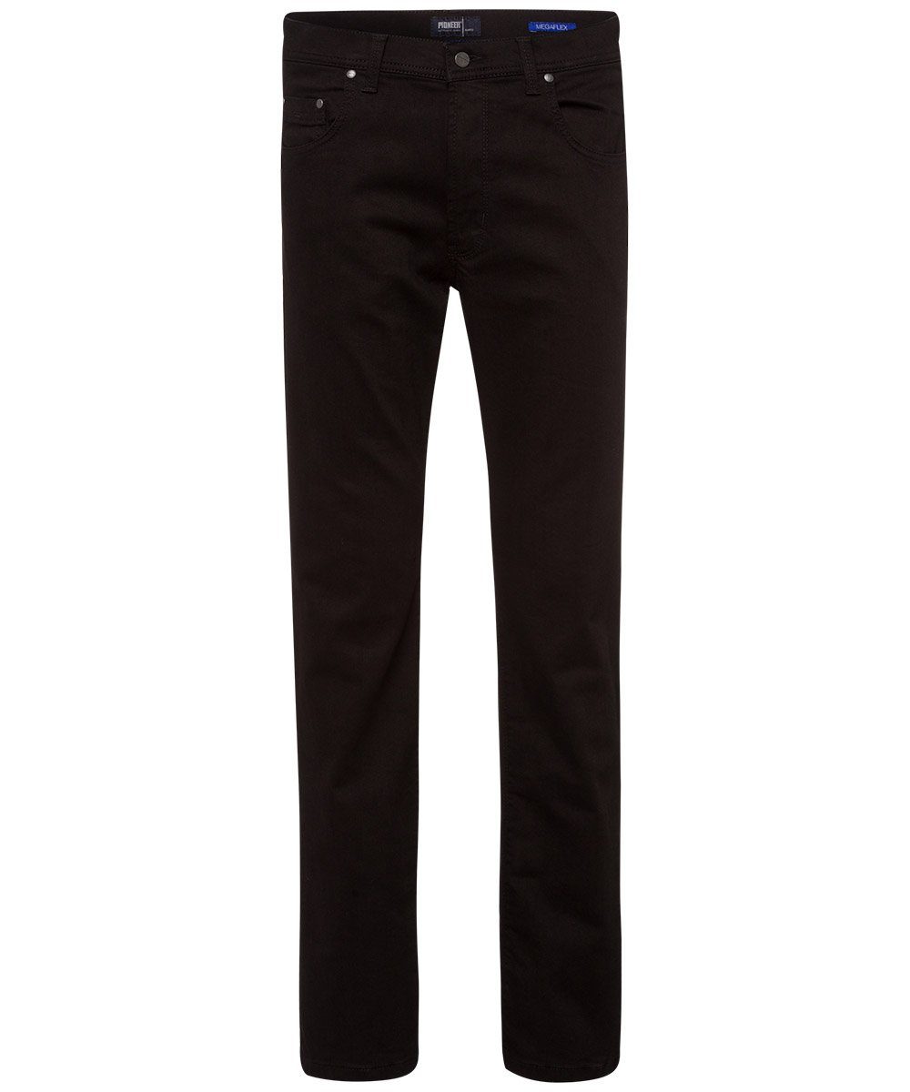 5-Pocket-Jeans PIONEER RANDO black black raw 16801 6744.9800 - MEGAFLEX