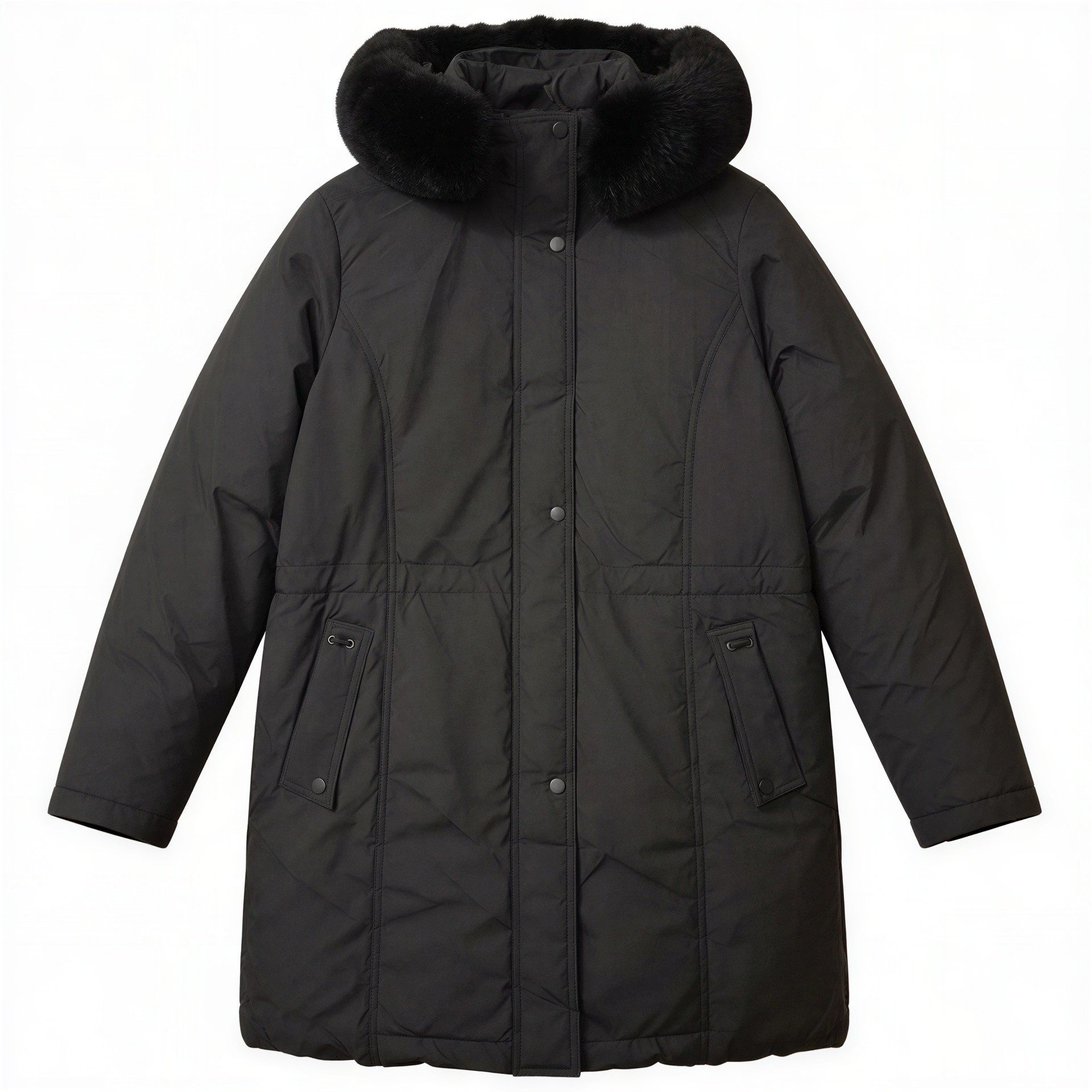 OriginalYou Kurzmantel Damen Kurzmantel Parka mit Teddyfell gefüttert auch günstig online kaufen