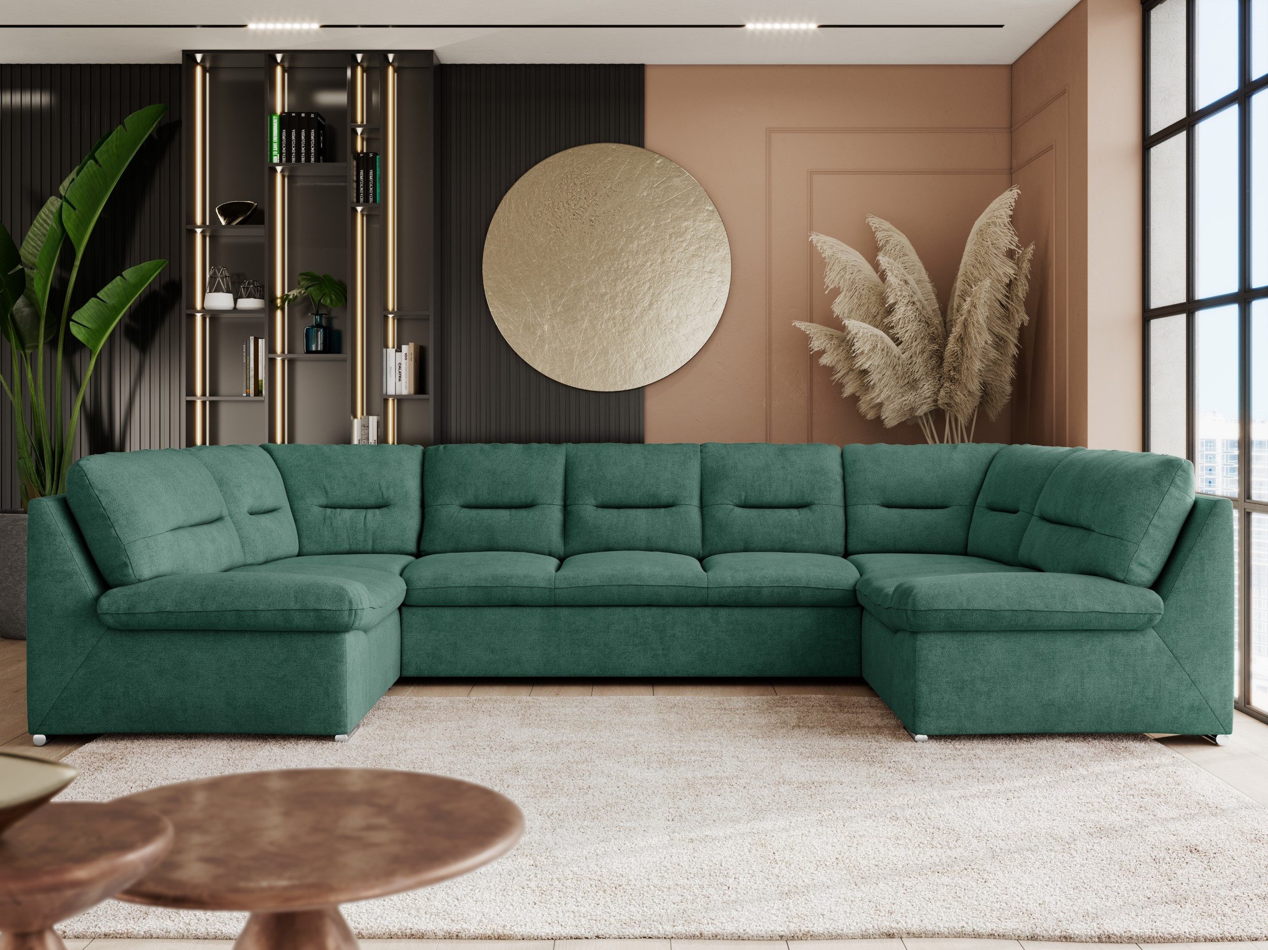 MKS MÖBEL Ecksofa MORBIDO U, Set, günstig online kaufen