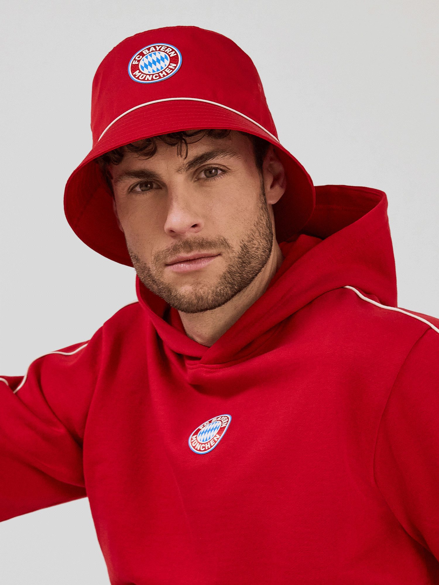 FC Bayern München Fischerhut FC Bayern München I Fischerhut Essentials I Herren I Rot