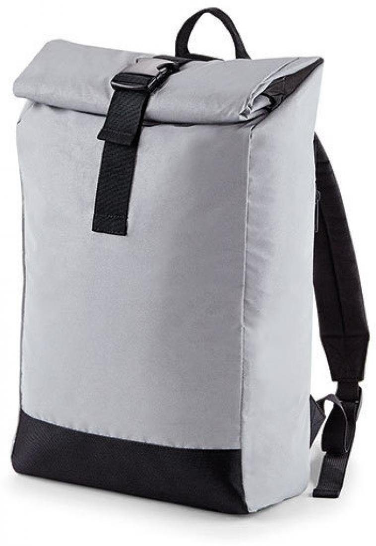 BagBase Freizeitrucksack Reflective Roll-Top Backpack 26 x 43 x 13 cm günstig online kaufen