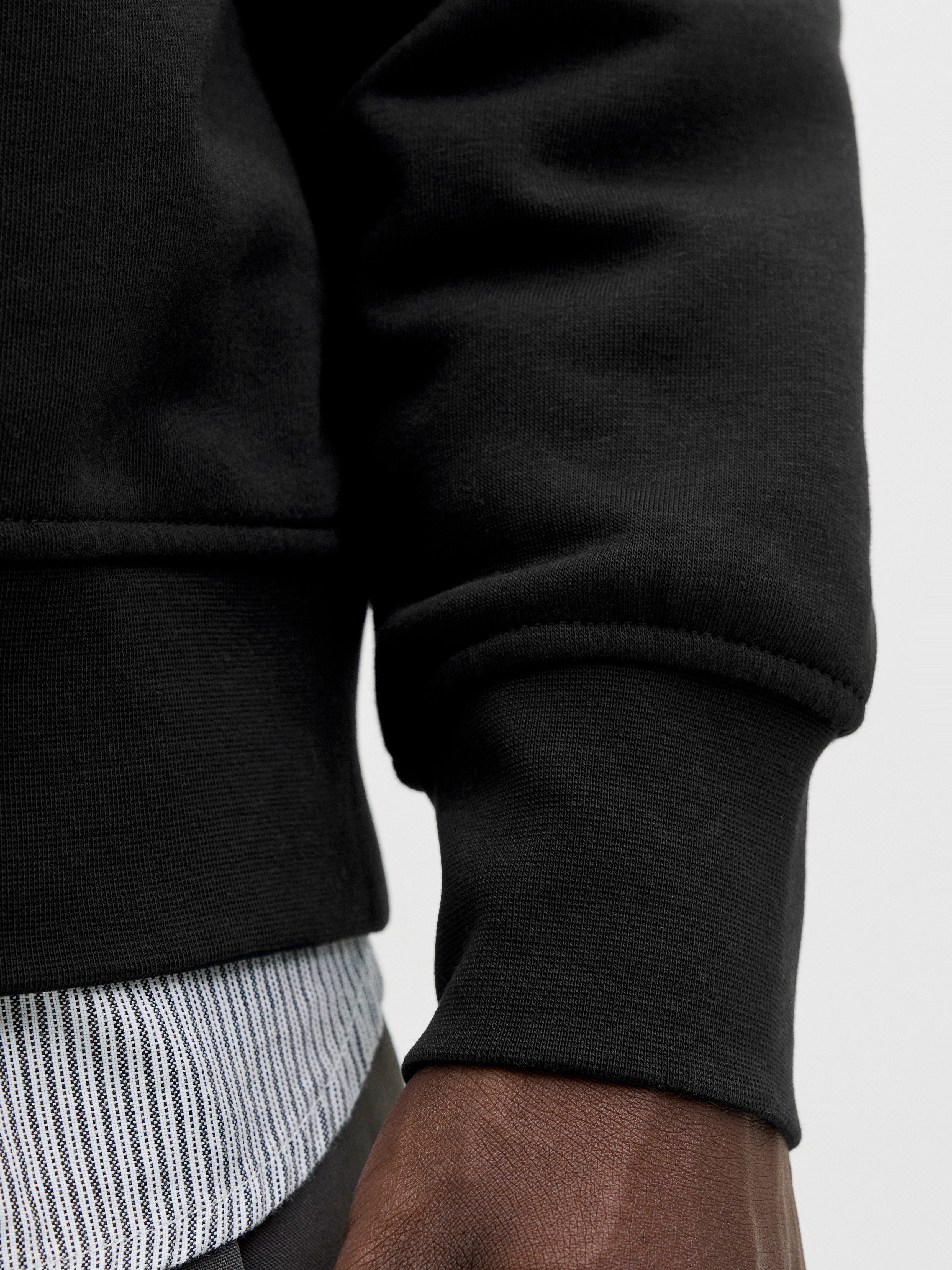 Jack & Jones Sweatshirt JJESOHO SWEAT QUARTER ZIP HN NOOS Baumwollmischung, relaxed fit – Bild 3 von 5