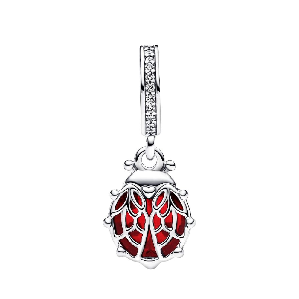 Pandora Charm-Einhänger 792571C01*, Marienkäfer, Tiere, Zirkonia