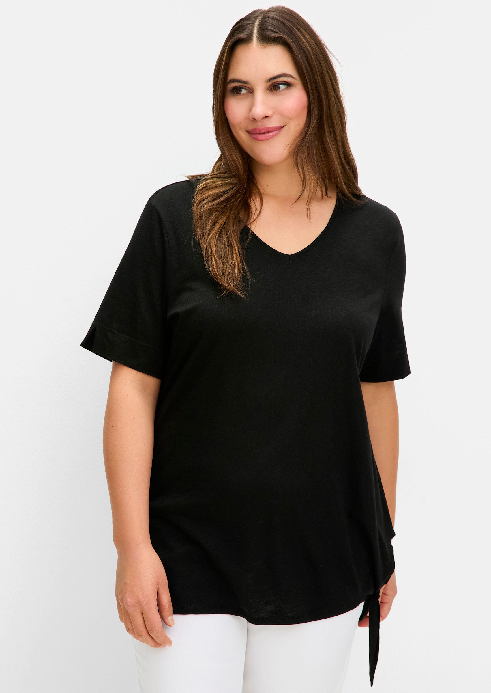 Sheego T-Shirt "T-Shirt", (1 tlg.) günstig online kaufen