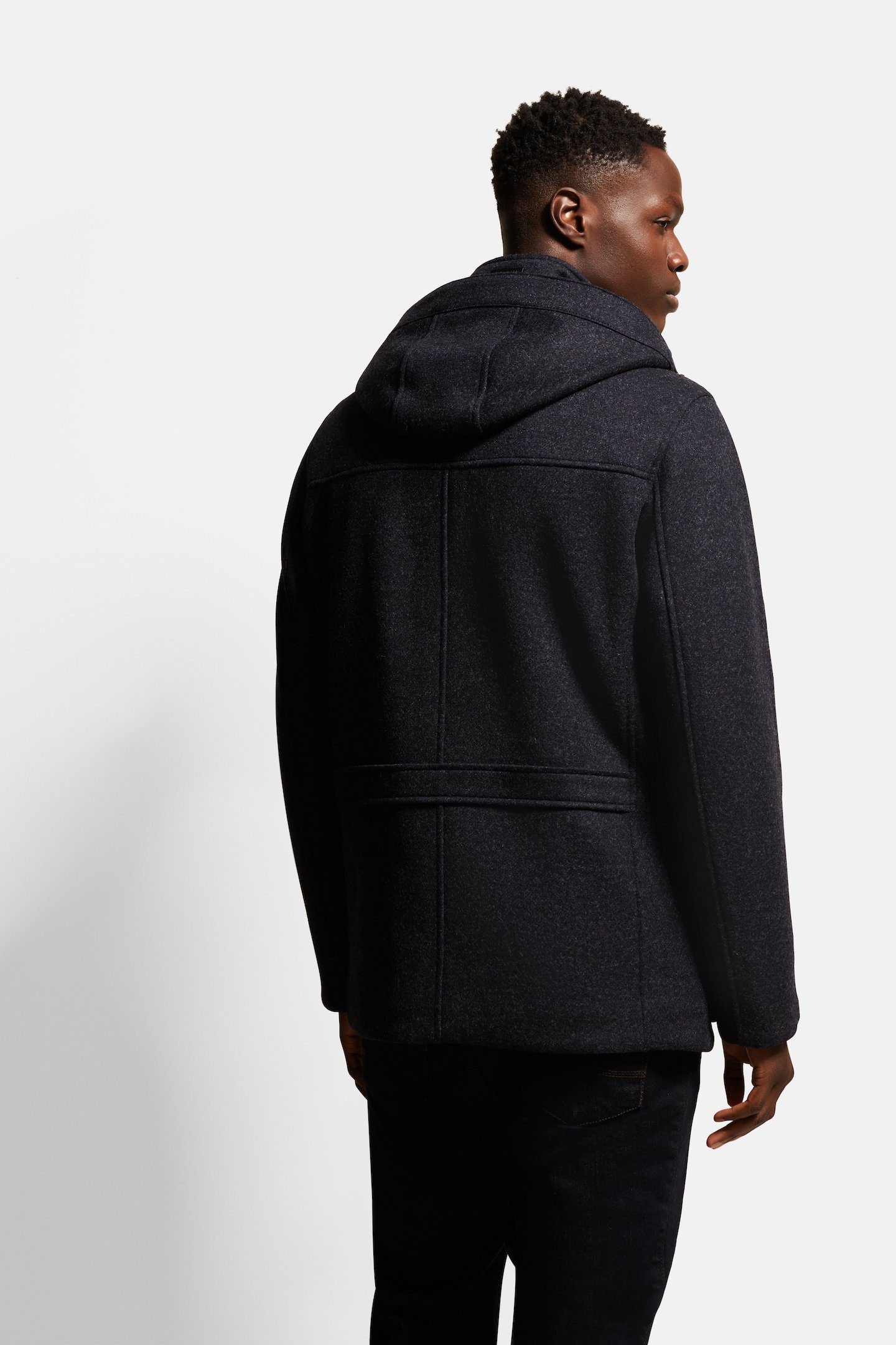 bugatti Langjacke mit abnehmbarer Kapuze günstig online kaufen