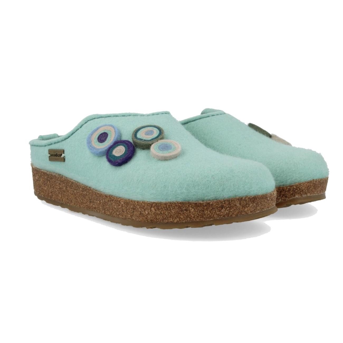 Haflinger Haflinger Damen Hausschuh Grizzly Kanon Clog