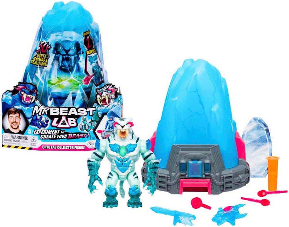 Moose Spielfigur MrBeast Lab Cryo Lab, mit Soundeffekt