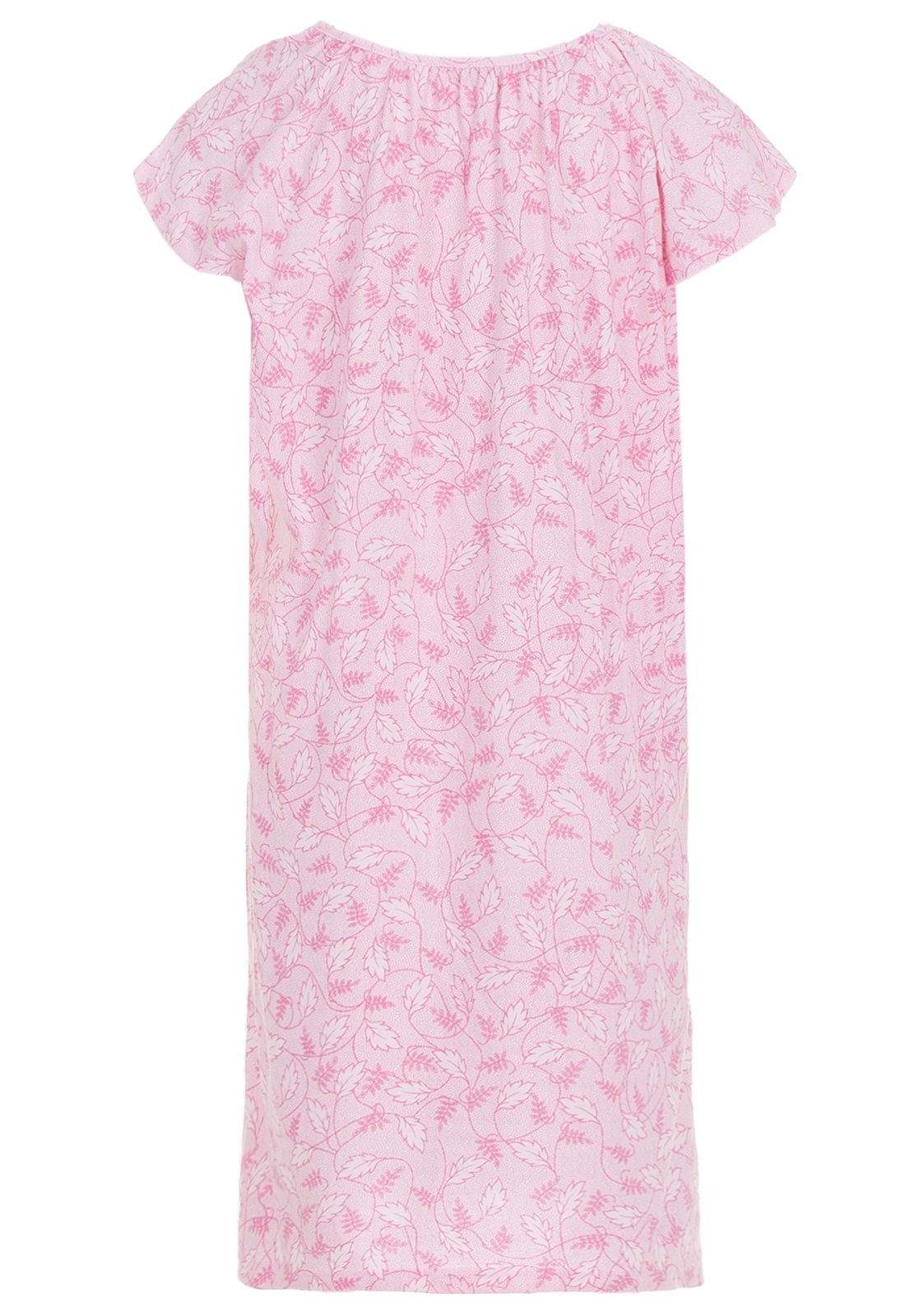 zeitlos Nachthemd Nachthemd Kurzarm - Blätterranken günstig online kaufen
