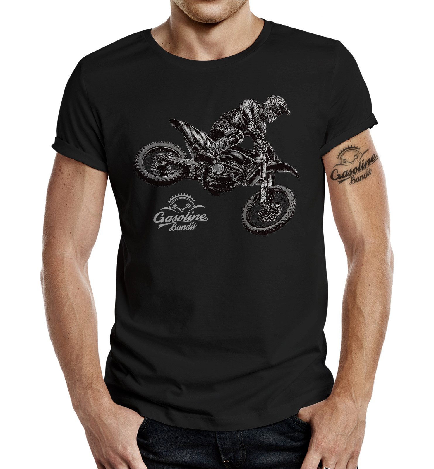 GASOLINE BANDIT® T-Shirt für Offroad Biker: günstig online kaufen