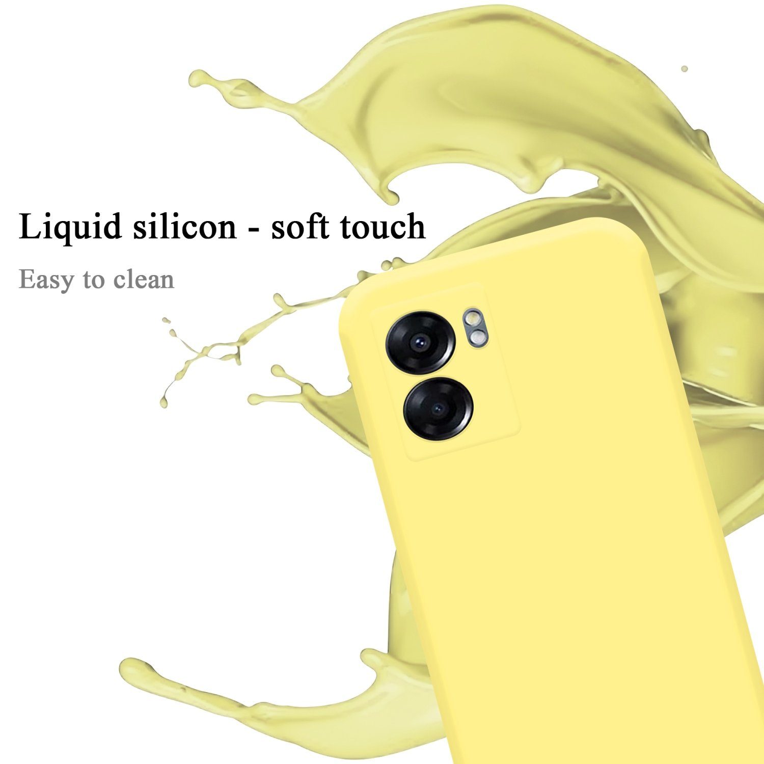Cadorabo Handyhülle für Oppo A57 5G / Realme V23 Hülle Oppo A57 5G / A77 5G / Realme V23, Flexible Hülle TPU Silikon Schutzhülle Back Cover Case