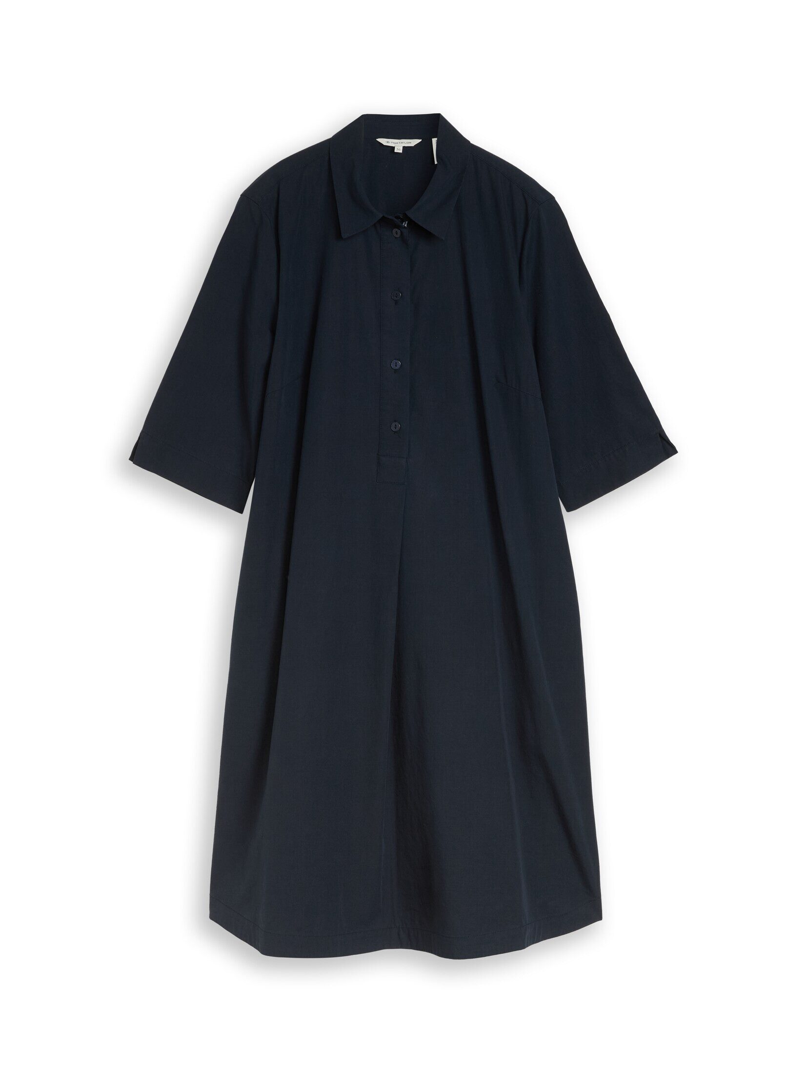 TOM TAILOR Sommerkleid Kleider & Jumpsuits Blusenkleid mit Eingriffstaschen günstig online kaufen