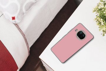MuchoWow Handyhülle Rosa - Farben - Innenraum - Einfarbig - Farbe, Phone Case, Handyhülle Xiaomi Mi 10T Lite, Silikon, Schutzhülle