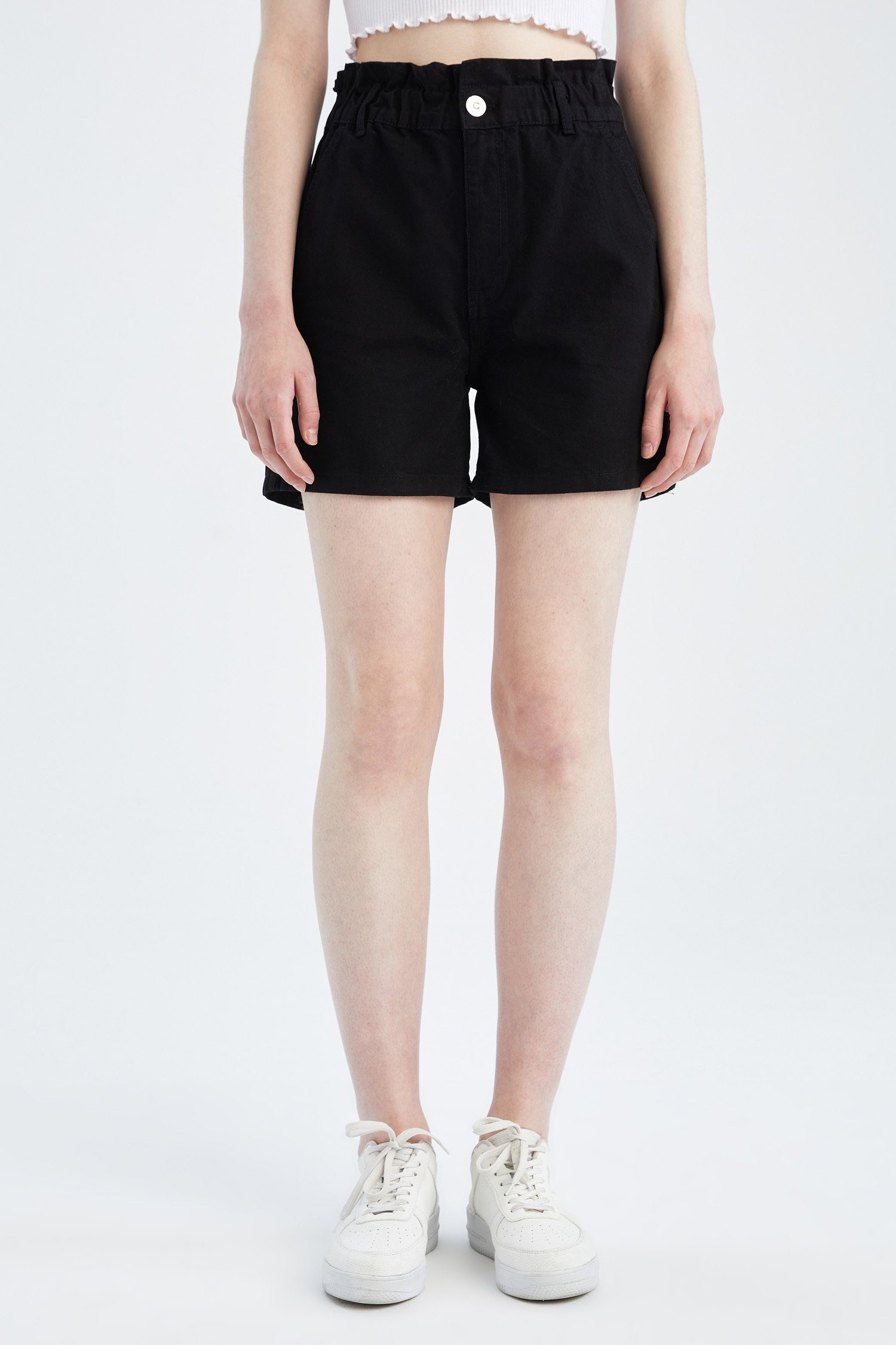 DeFacto Shorts Damen Shorts PAPERBAG