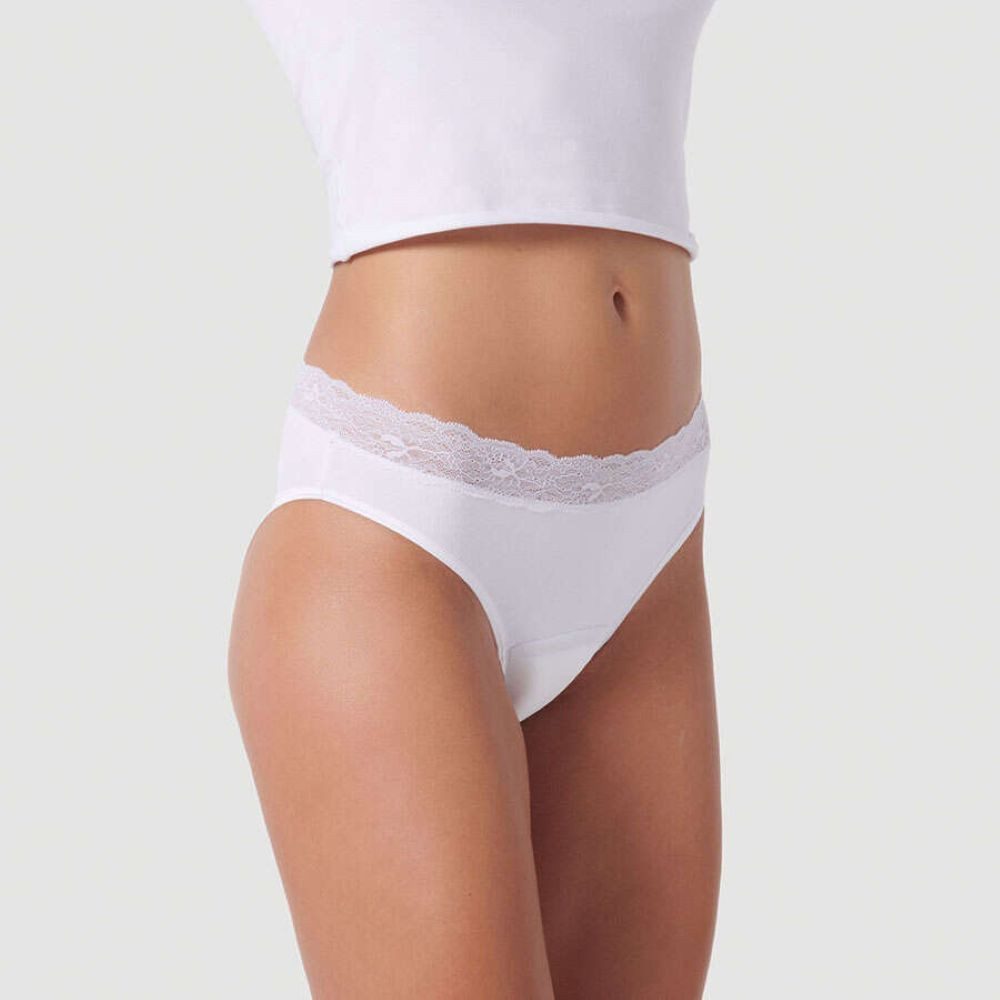 siegmund care Slip mit Spitze um Bund - CareWear - Besser als Periodenwäsche (1-St)