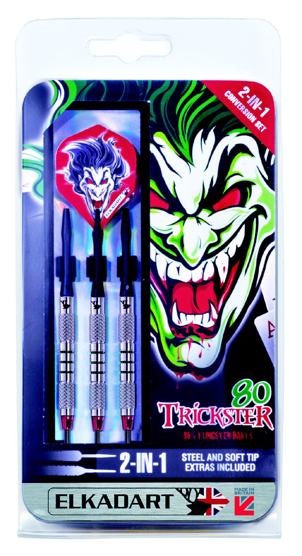 Elkadart Dartpfeil ELKA Trickster Nt 80 Steel/Soft 21g