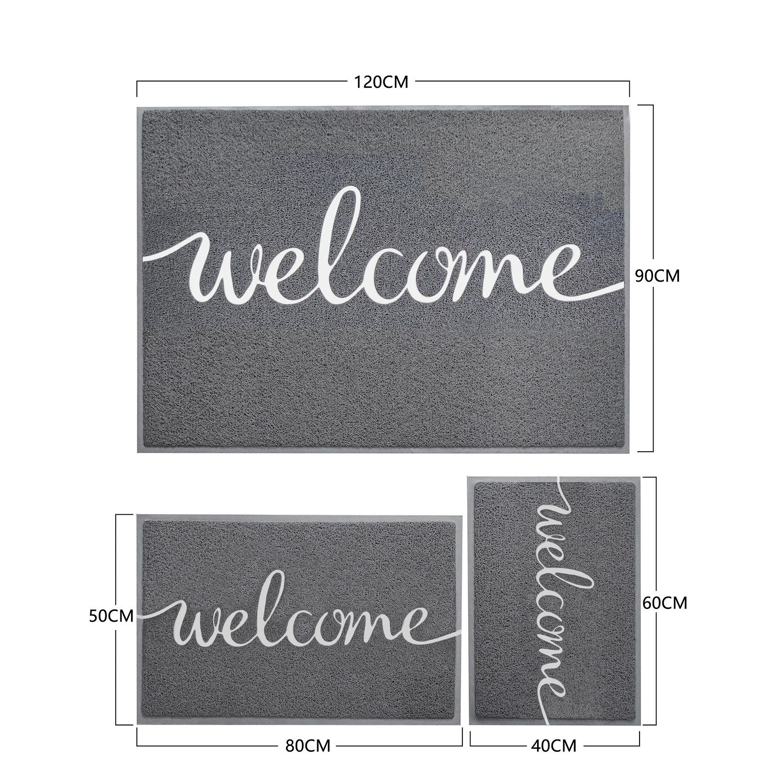 Floordirekt Fußmatte Spaghettimatte aus Vinylschlingen für den Eingangsbere günstig online kaufen