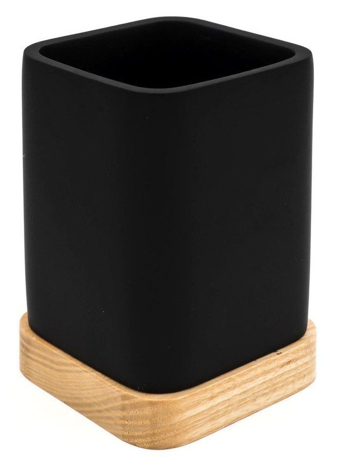 Ridder Zahnputzbecher AMARA Zahnputzbecher, schwarz, Ridder-2244110