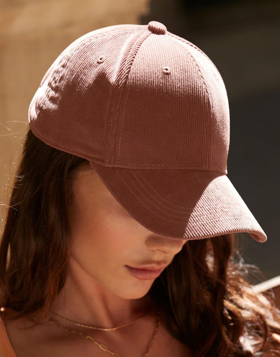 Beechfield® Baseball Cap EarthAware® Organic Cord Baseball Cap